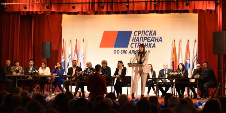 Zorana Bratić izabrana za predsednicu OO SNS Alibunar