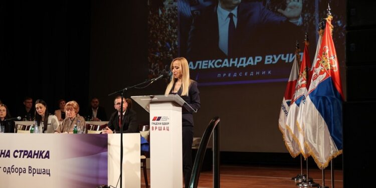 Dragana Mitrović jednoglasno izabrana za predsednicu GrO SNS Vršac