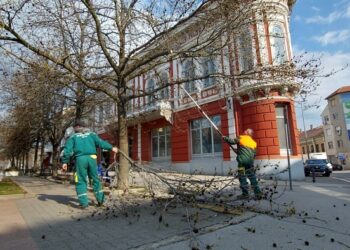 JKP Drugi oktobar: Sa prvim danima proleća počelo i prolećno uređenje Vršca
