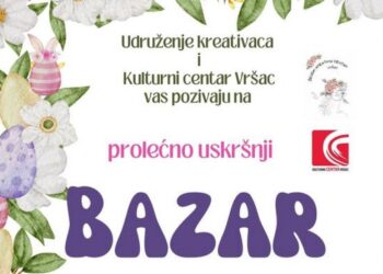 Prolećno uskršnji bazar 1. i 2. aprila u vršačkom Domu vojske