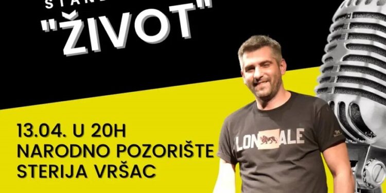 Neša Bridžis u NP Sterija 13. aprila