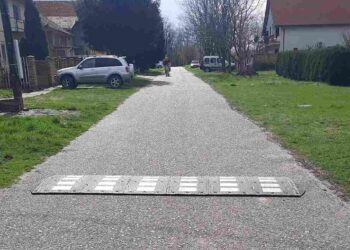 Vozači oprez: Novi usporivači brzine u Alibunaru