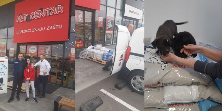 Donacija sa modne revije za vršački Azil za pse