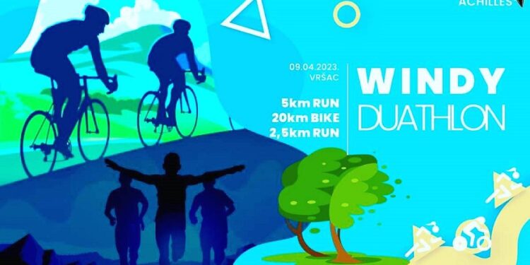 Trka Windy duathlon 9. aprila u Vršcu, pročitajte koje se ulice zatvaraju