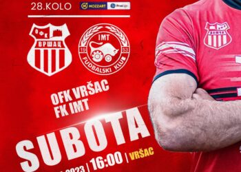 Pomereno 28. kolo, Vršac – IMT 8. aprila