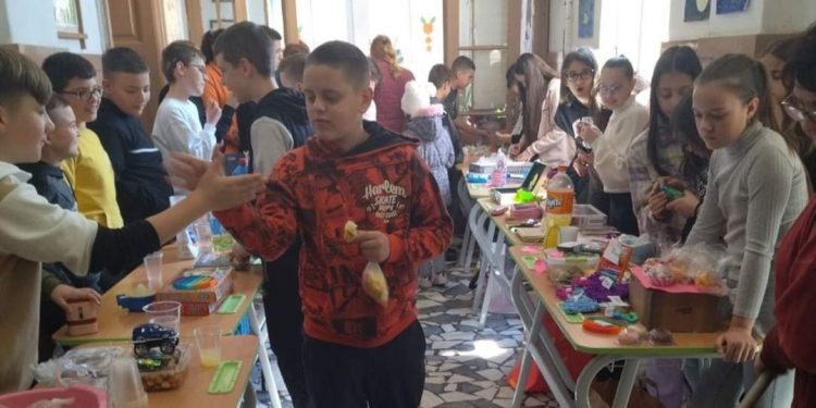 U OŠ „Žarko Zrenjanin“ održan Uskršnji bazar