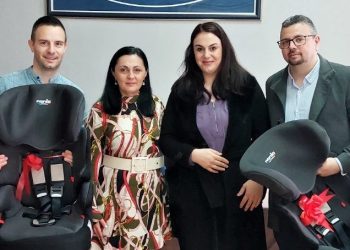 Podeljena autosedišta u Beloj Crkvi