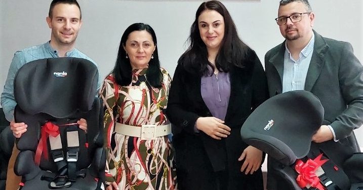 Podeljena autosedišta u Beloj Crkvi