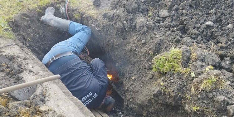 JP Polet: Radovi na gasovodu u Velikoj Gredi