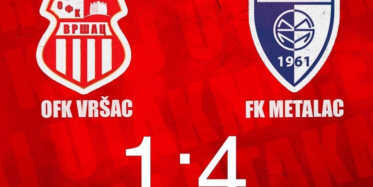 Poraz OFK Vršca na kraju sezone