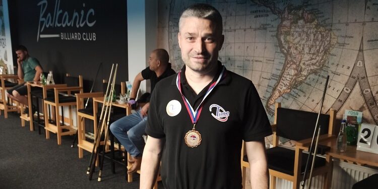 Vrščani ponovo u vrhu srpskog bilijara, 3. mesto za Filipovića u Loznici