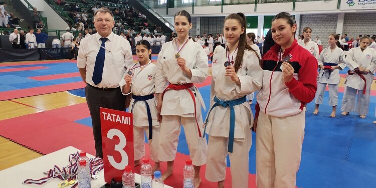 Veliki uspeh karatista na Kupu Srbije i Dunav kupu, zlatna Tamara Majkić