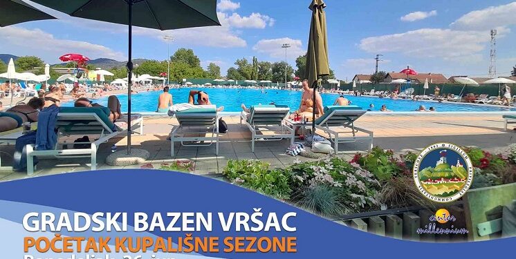 Gradski bazen otvara vrata 26. juna
