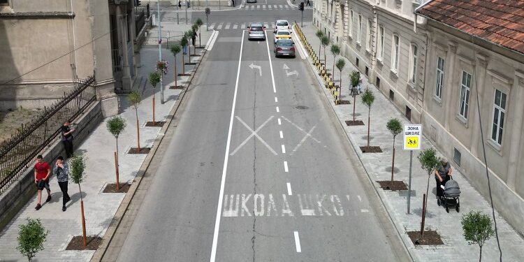 JKP Drugi oktobar: Građani, očuvajmo nove sadnice u ulici Vuka Karadžića