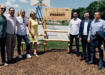 Prva Eko teretana od recikliranog drveta iz Save i Dunava otvorena u Vršcu