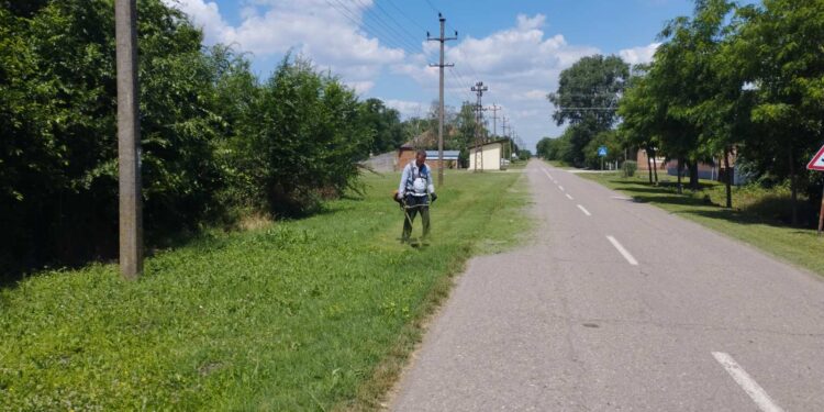 JP Polet Plandište nastavlja sa radovima na uređenju javnih površina