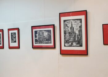 Izložba grafike Aleksandra Jovanovića otvorena u belocrkvanskoj biblioteci