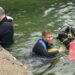 Belocrkvanski ronioci čistili Gradsko jezero