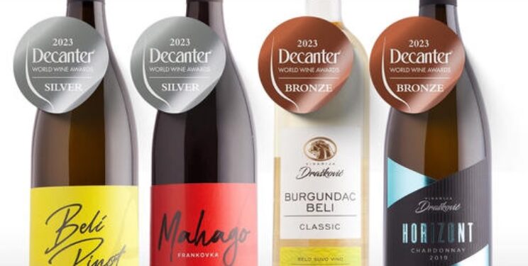 Prestižne nagrade za Vinariju Drašković u Londonu