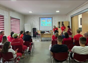 Međunarodni kamp za volontere iz Crvenog krsta u Vršcu