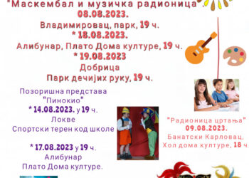 Dečje kulturno leto u opštini Alibunar