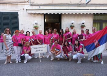 Belocrkvanski hor „Bella musica“ na festivalu u Italiji