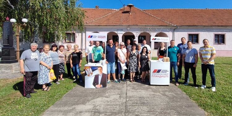 SNS Plandište: Zajedno sa građanima gradimo lokalnu politiku