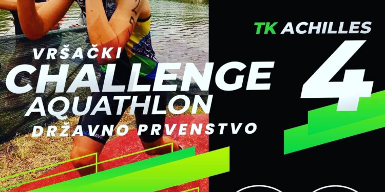 Četvrti Vršački Akvatlon 13. avgusta na Gradskom jezeru