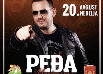 Koncert Peđe Medenice 20. avgusta u Devojačkom bunaru