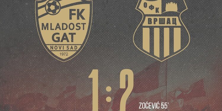 Vrščani u Novom Sadu iz 1 u 2 za bitne bodove