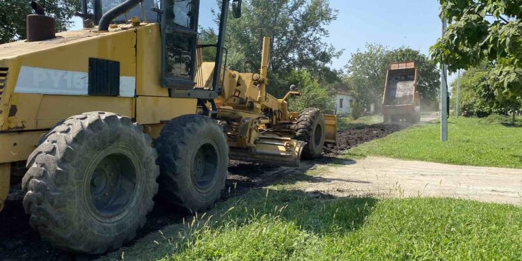 Veliki Gaj: Radovi na sanaciji ulica Balkanska i Banatska u punom jeku