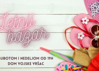 Letnji bazar 5. i 6. avgusta u Domu vojske