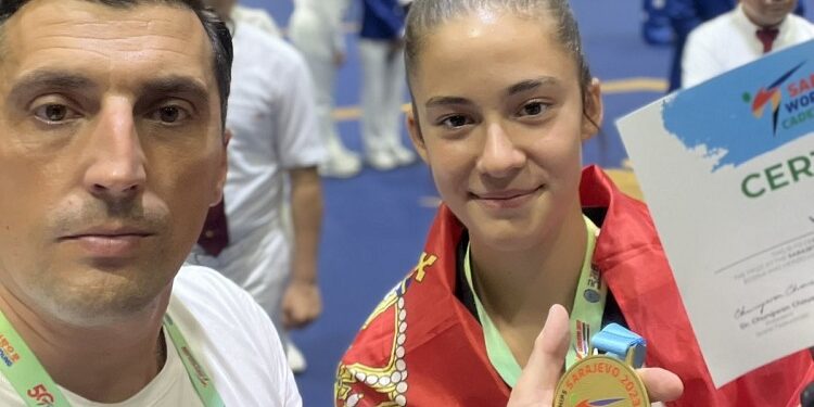 Fantastična Vrščanka na krovu sveta: Vanja Rankov svetski šampion u tekvondou!