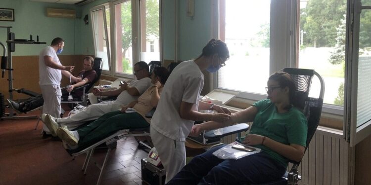 Dom za duševno obolela lica “1. Oktobar” u Starom Lecu organizovao akciju dobrovoljnog davanja krvi