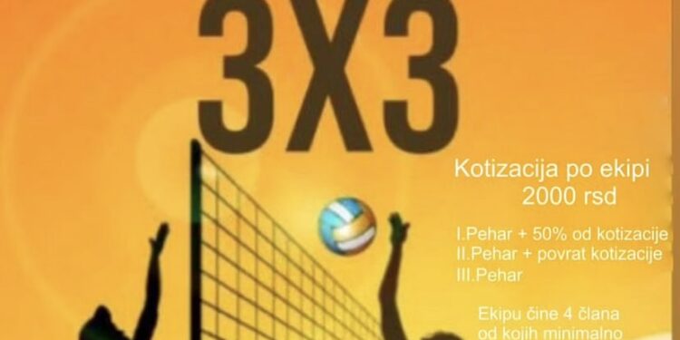 Turnir u odbojci na pesku u Velikoj Gredi