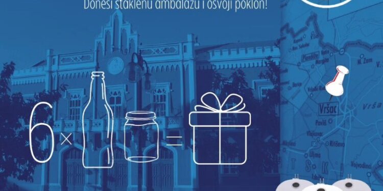 Sekopak karavan u Vršcu – akcija sakupljanja staklene ambalaže