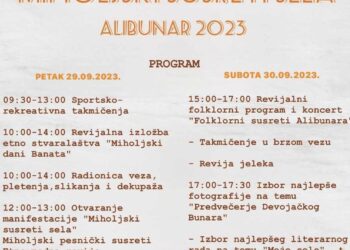 Miholjski susreti sela u Alibunaru 29. i 30. septembra
