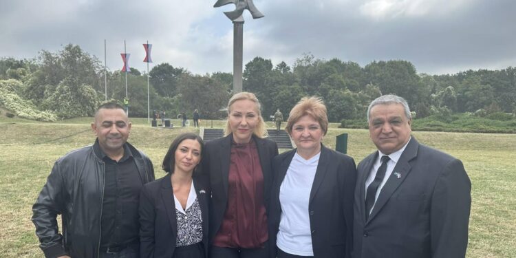 Vrščanka Alisa Šajn u društvu premijerke i ministara posetila spomen park Jajinci