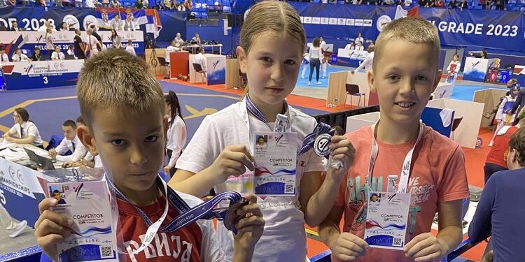 Dve medalje za Tekvondo klub Vršac na Otvorenom Evropskom prvenstvu za decu
