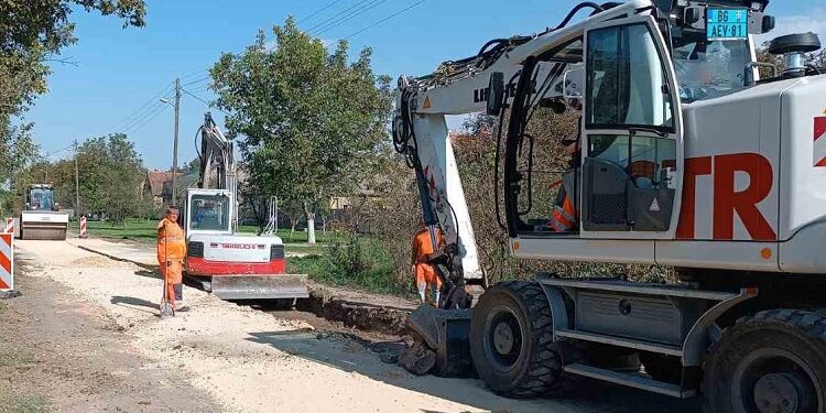 Počeli radovi na rehabilitaciji ulica u Opštini Alibunar