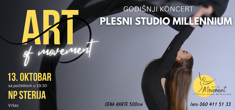 Veliki plesni spektakl studija Millennium