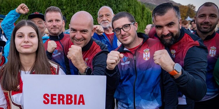 Vrščani sa reprezentacijom na Svetskom prvenstvu u Bugarskoj