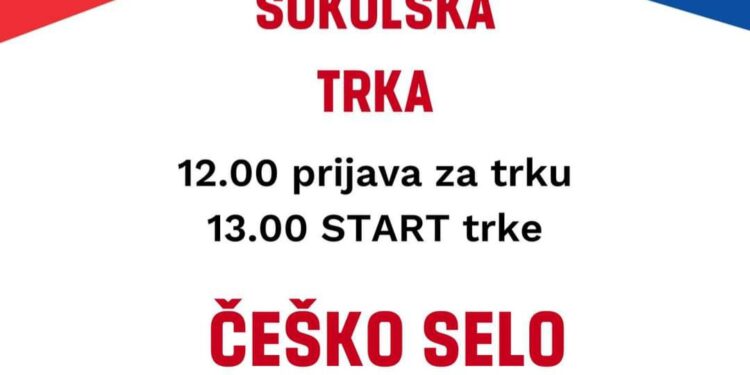 Sokolska trka 28. oktobra u Češkom Selu
