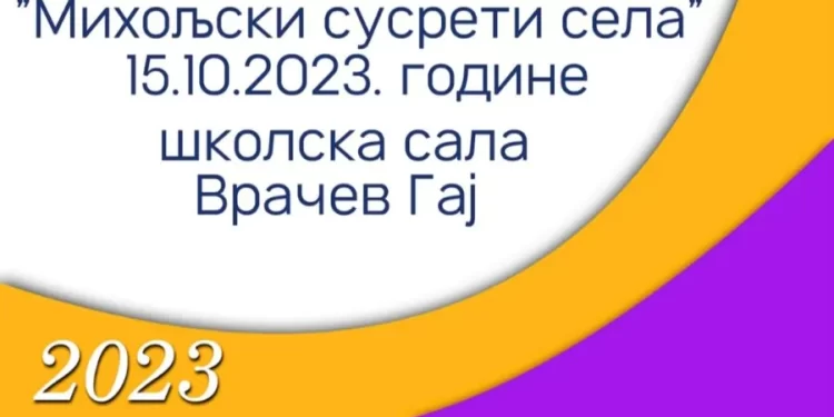 Miholjski susreti sela u Vračev Gaju: Udruženje žena „Dan i noć“ spremilo bogat program