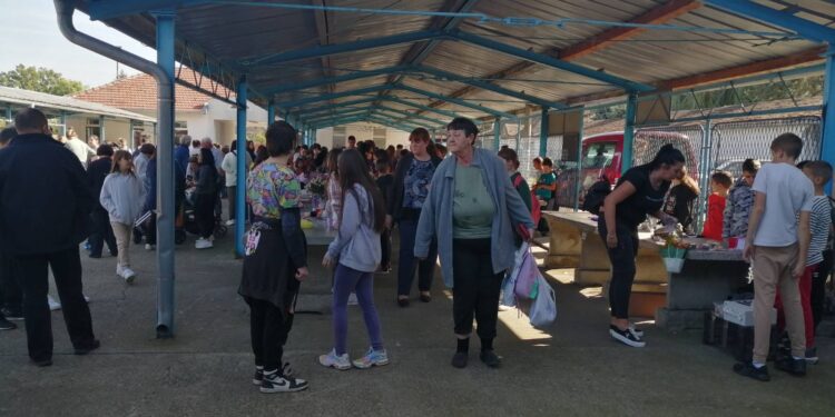 Humanitarni dečiji bazar u Plandištu