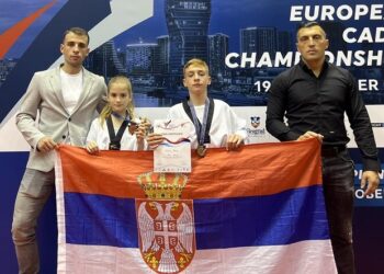 Dve bronze za Euro Šped u prvom danu Evropskog prvenstva za kadete