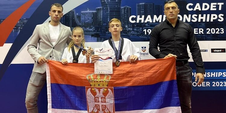 Dve bronze za Euro Šped u prvom danu Evropskog prvenstva za kadete