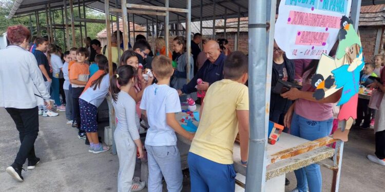Humanitarni bazar učenika iz Velike Grede i Miletićeva