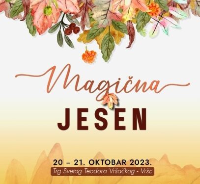 Sajam „Magična jesen“ 20. i 21. oktobra u Vršcu