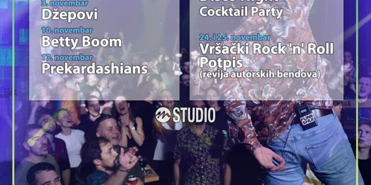 Novembarski program: Petkom uživo u Studiu Centra Millennium